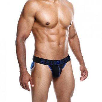 Male Basics Neon Jockstrap Royal Xl