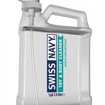 Swiss Navy Toy & Body Cleaner - 1 Gal Pump