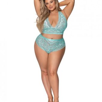 Seabreeze Strappy Back Cami & Short Turquoise 2x