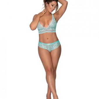 Seabreeze Strappy Back Cami & Short Turquoise S/m