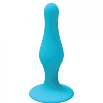 Nobu Rainbow Large Silicone Plug - Blue