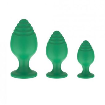 Nobu Rainbow Silicone Plug Set - Green