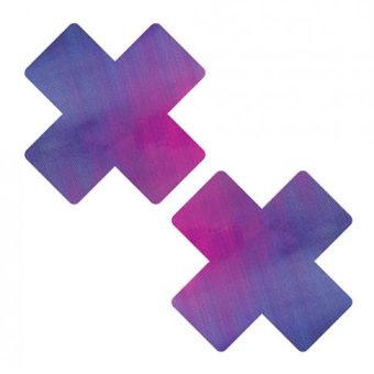Neva Nude Chameleon Color Changing X Factor Pasties - Pink/purple