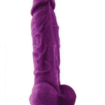 Coloursoft 5 inches Silicone Soft Dildo Purple