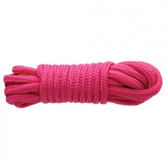 Sinful 25 Feet Nylon Rope Pink