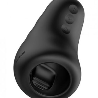 Nexus Eclipse Vibrating & Stroking Masturbator - Black