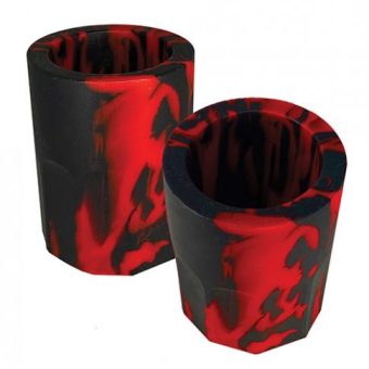Oxballs Hognips 2 Nipple Suckers - Red/black