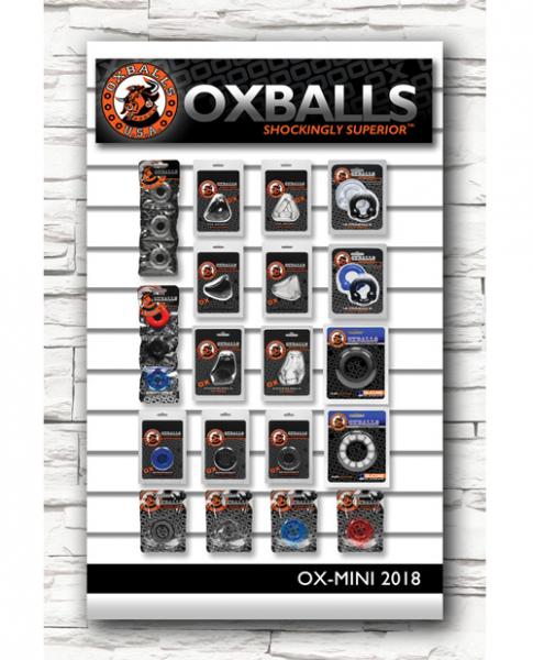Oxballs Top Sellers Mini Turnkey Kit Planogram - Drop Ship From Mfg. Only