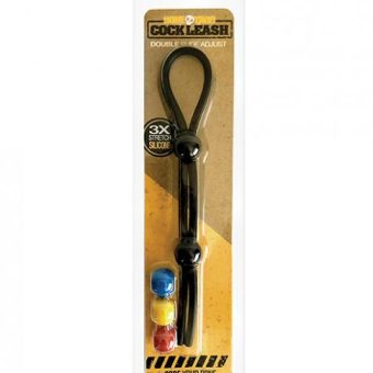 Boneyard Double Cock Leash Black