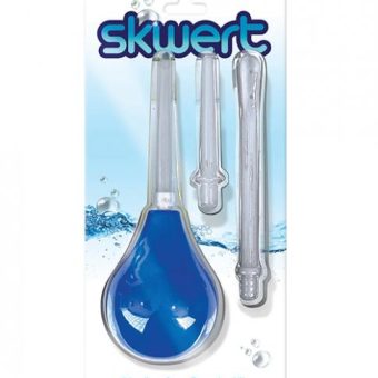 Skwert Enema Bulb W/3 Wands - 8 Oz