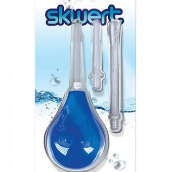 Skwert Enema Bulb W/3 Wands - 11 Oz