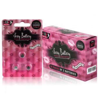 Sexy Battery Lr41 / 3g-a - Box Of 10 Three Packs