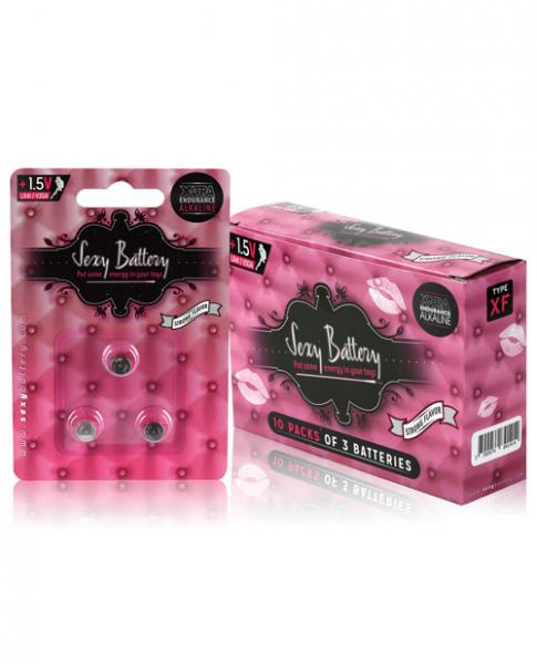 Sexy Battery Lr41 / 3g-a - Box Of 10 Three Packs