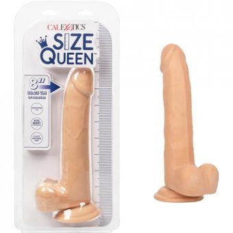 Size Queen 8" Dildo - Ivory