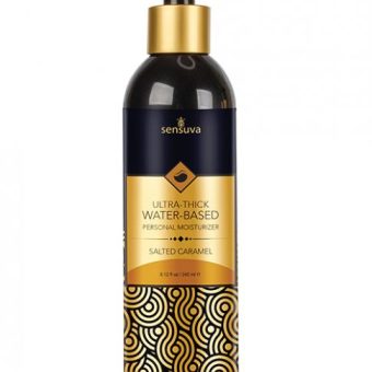 Sensuva Ultra Thick Water Based Moisturizer Salted Caramel 8.12oz