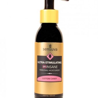 On Insane Ultra Stimulating Personal Moisturizer - 4 Oz Cotton Candy