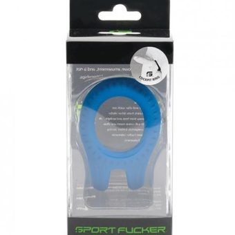 Sport Fucker Cockpit Cockring - Blue