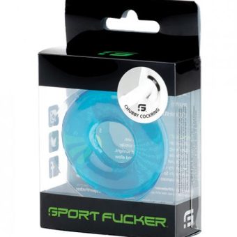 Sport Fucker Chubby Cockring - Ice Blue
