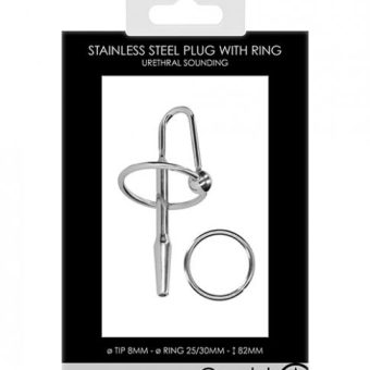 Shots Ouch Urethral Sounding Metal Plug
