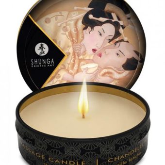 Shunga Desire Mini Massage Candle Vanilla 1oz