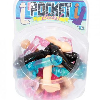 Pocket Cocks Display Fishbowl Of 30
