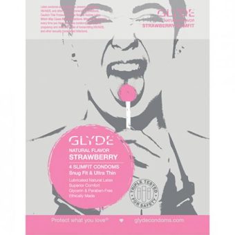 Glyde Slim Strawberry - Pack Of 4