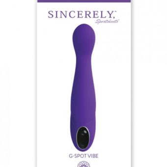 Sincerely G-spot Vibe - Purple