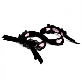 Tyes By Tara Chantilly Tyecuffs Black Handcuffs
