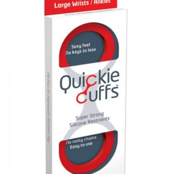 Quickie Cuffs Large Red
