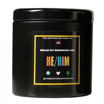 Gender Fluid He/him Candle