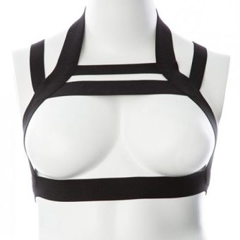 Gender Fluid Majesty Harness - Xl-xxxl Black
