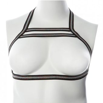 Gender Fluid Silver Lining Harness - S-l Black/silver