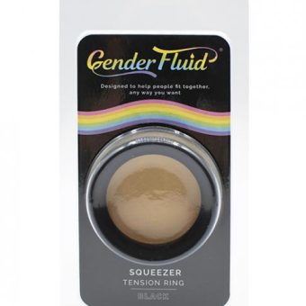 Gender Fluid Squeezer Tension Ring - Black