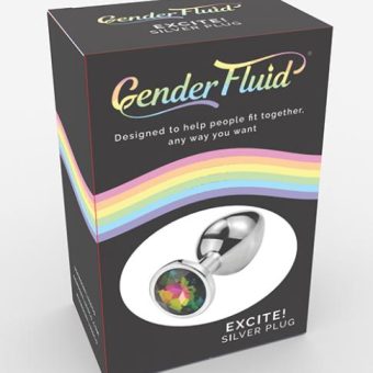 Gender Fluid Excite! Plug - Silver