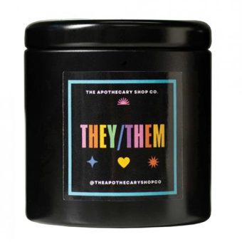 Gender Fluid They/them Candle