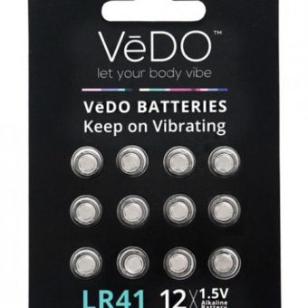 Vedo LR41 Batteries 1.5 Volt 12 Pack