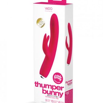 Vedo Thumper Bunny Rechargeable Dual Vibe - Pretty In Pink