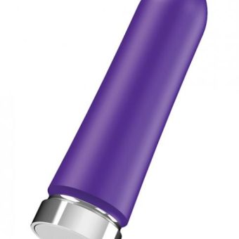 Vedo Bam Rechargeable Bullet Vibrator Into You Indigo Purple