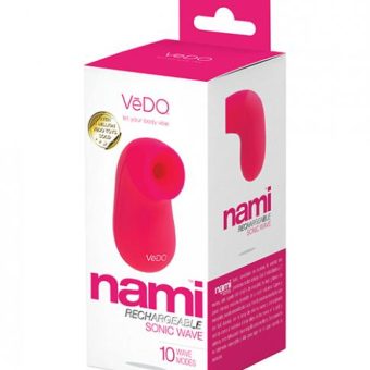 Vedo Nami Rechargeable Sonic Vibe - Foxy Pink