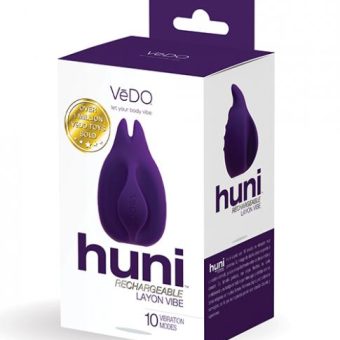 Vedo Huni Rechargeable Finger Vibe - Deep Purple
