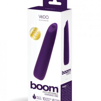 Vedo Boom Rechargeable Ultra Powerful Vibe - Purple