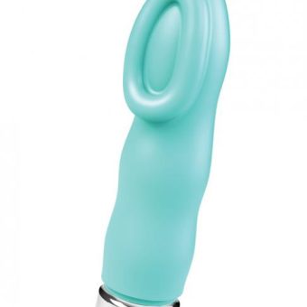 Luv Plus Rechargeable Clitoris Vibe Turquoise Blue