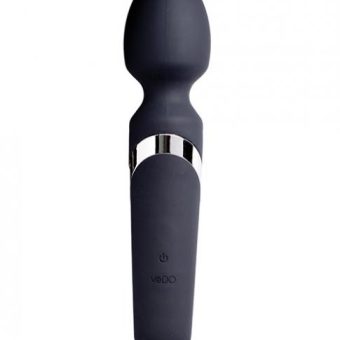 Vedo Wanda Rechargeable Wand Massager Just Black