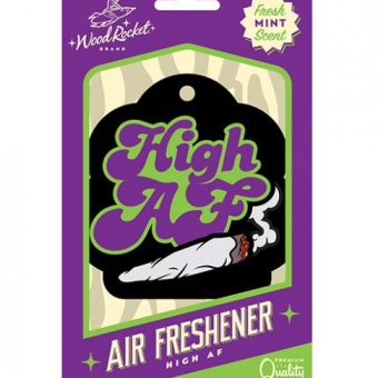Wood Rocket High Af Air Freshener - Mint