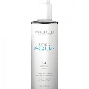 Wicked Simply Aqua Lubricant 4 fluid ounces