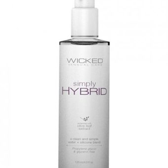 Wicked Simply Hybrid Lubricant 4 fluid ounces