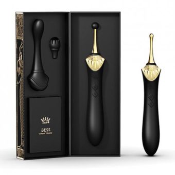 Zalo Bess Clitoral Vibrator - Obsidian Black