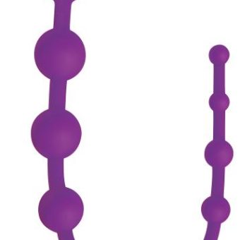Gossip Perfect 10 Silicone Anal Beads Violet