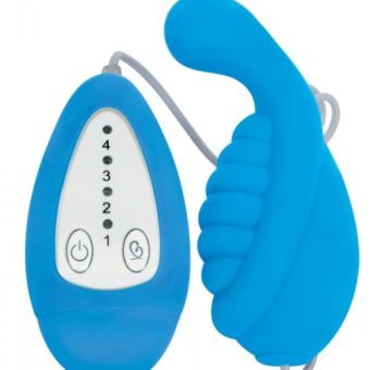 Gossip Whirl 4 Speed Silicone Egg Vibe- Blue