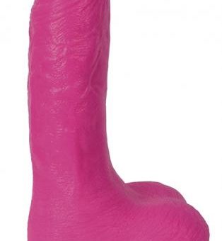 Simply Sweet Poppin Pink Pecker 7 inches Dildo